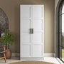 Hanah Home Armario BA224 - 4641 Blanco